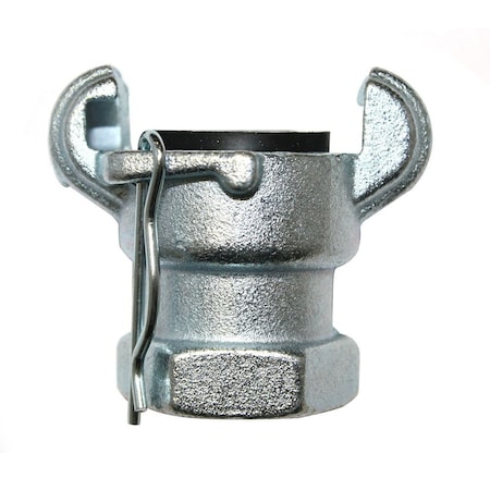 Interstate Pneumatics 3/4 Inch Female NPT Straight Through Jack Hammer Coupler, PK 6 CU-850-D6
